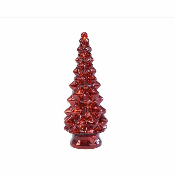 Lumineo CHRISTMAS TREE RED 9in. 486703